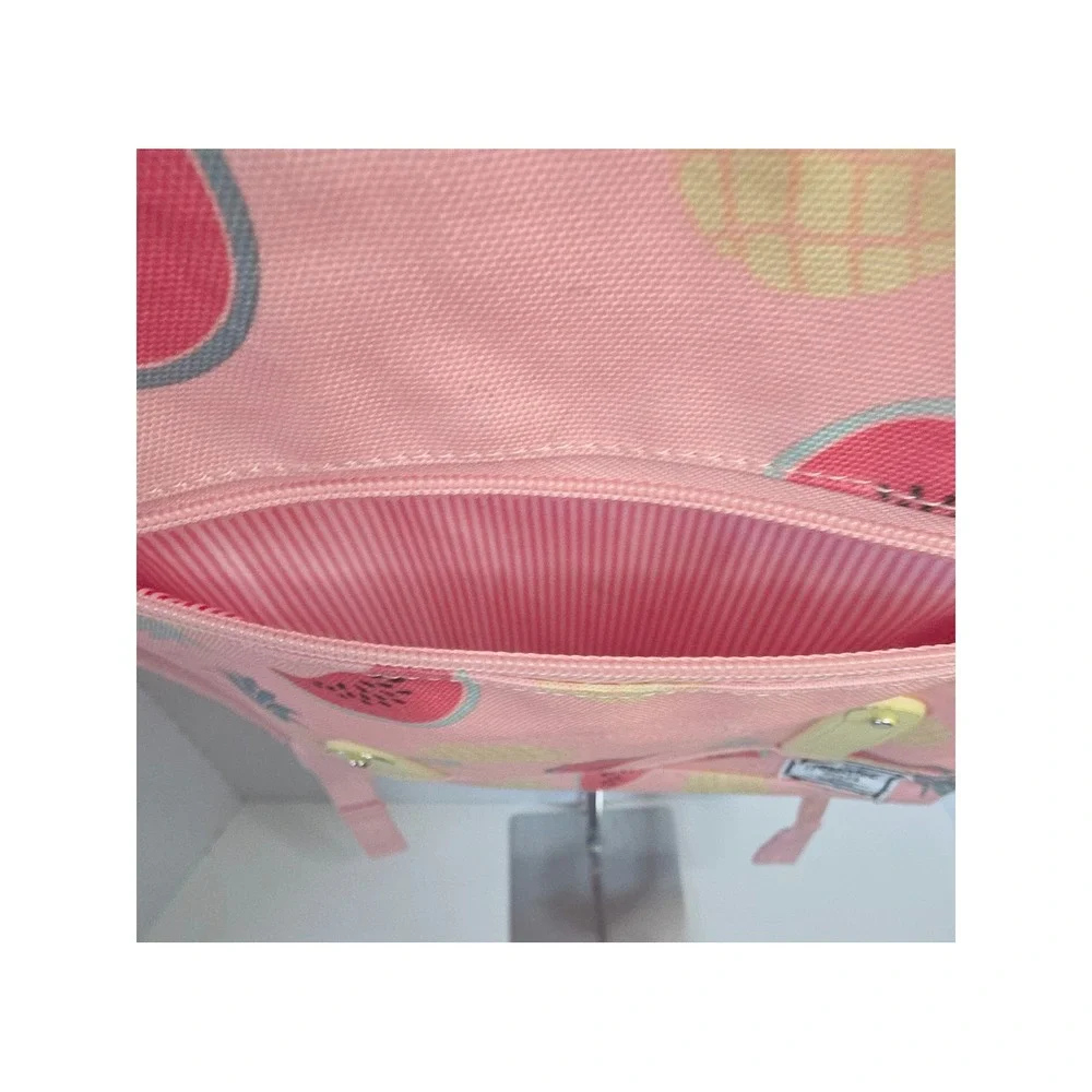 Herschel Supply Co Survey Kids Backpack Pink Watermelon Pineapple Fruit Print